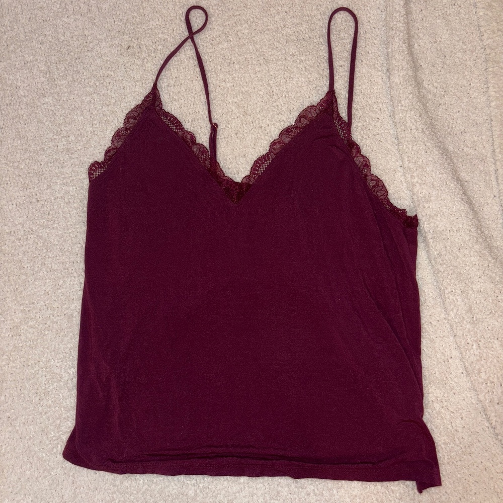 Victoria’s Secret maroon lounge set